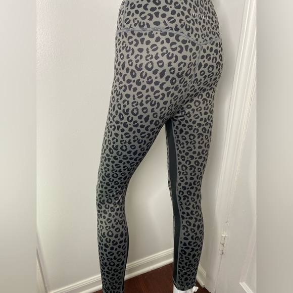 ANTHROPOLOGY ALLFENIX Leopard Print Crop Top and Leggings Set - Picture 7 of 9